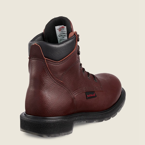 Red Wing Safety Boots Supersole® 2.0 - 6-Inch Toe - Burgunder - Herre 5384-ENHSQ